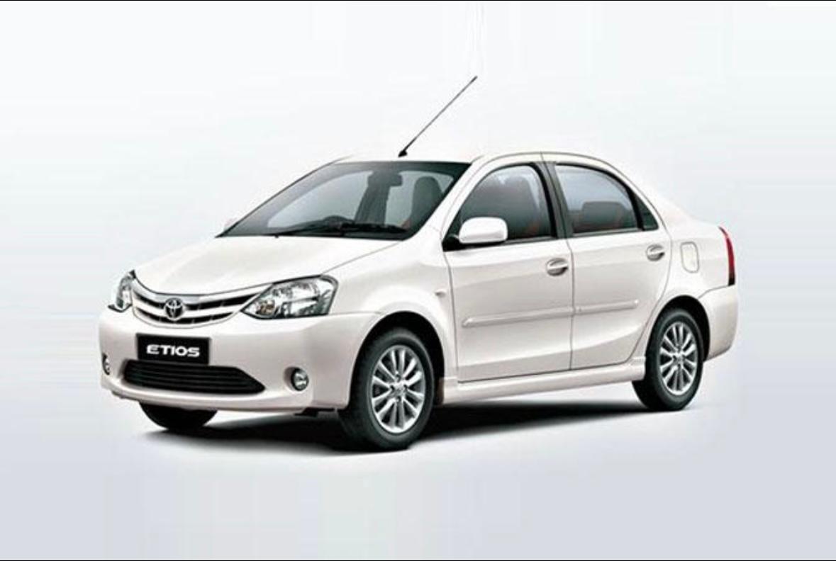 Toyota Etios AC sedan cab for outstation from Madurai