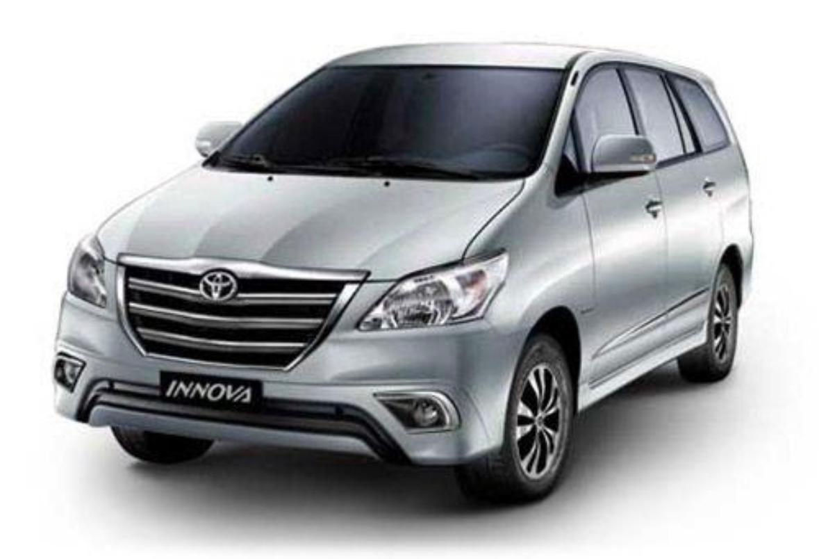 Toyota Innova 7-seater SUV cab from Madurai outstation
